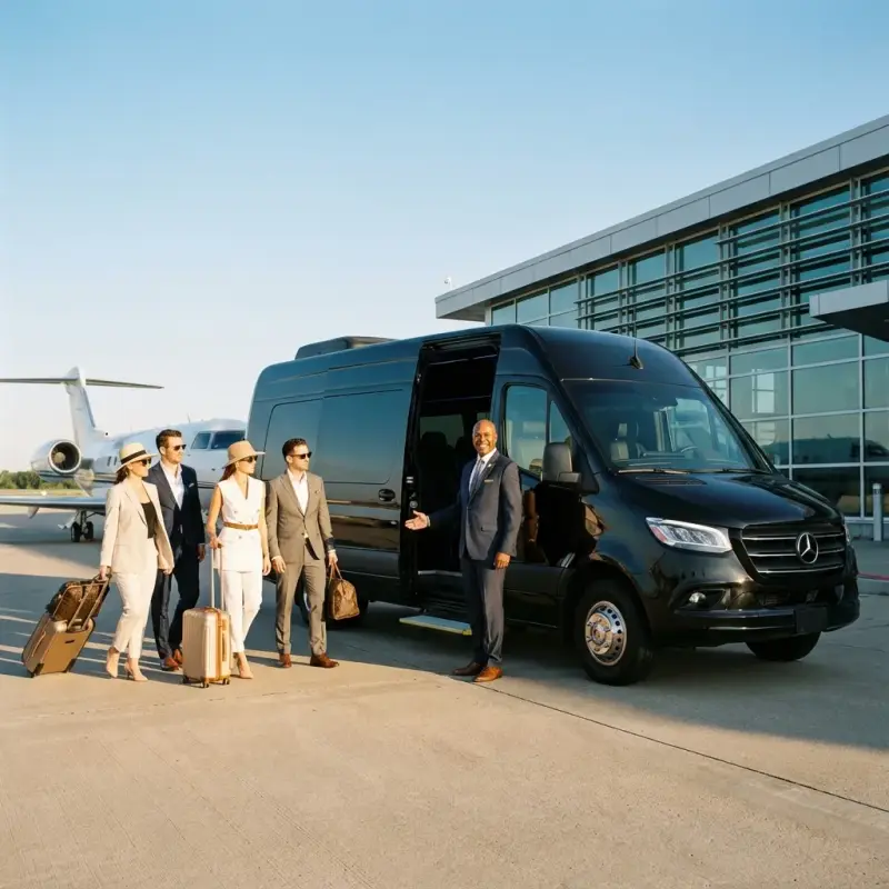 VIP Airport Transfer for Large Groups | Comfortable Travel